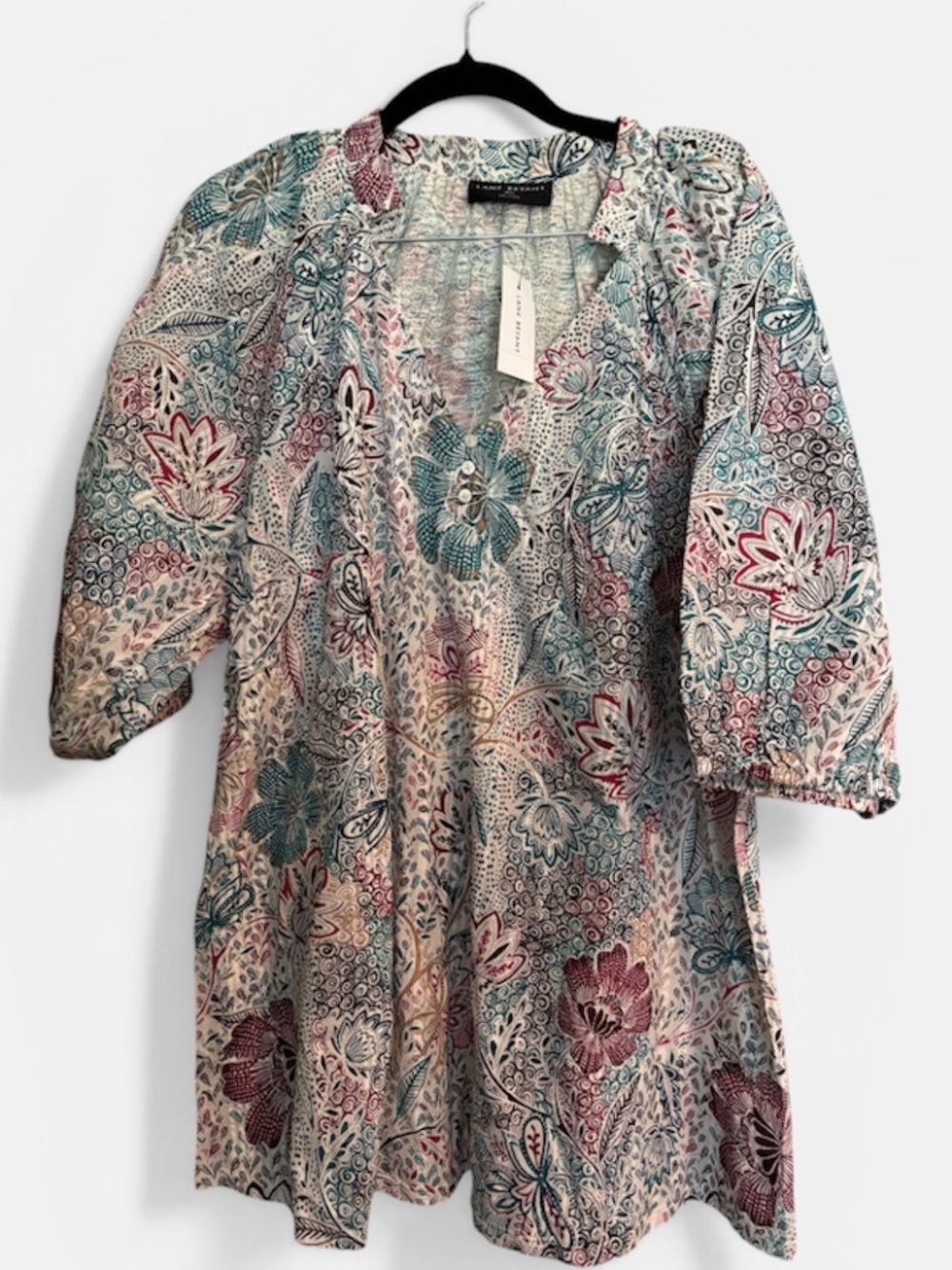 LANE BRYANT Elbow Sleeve Top